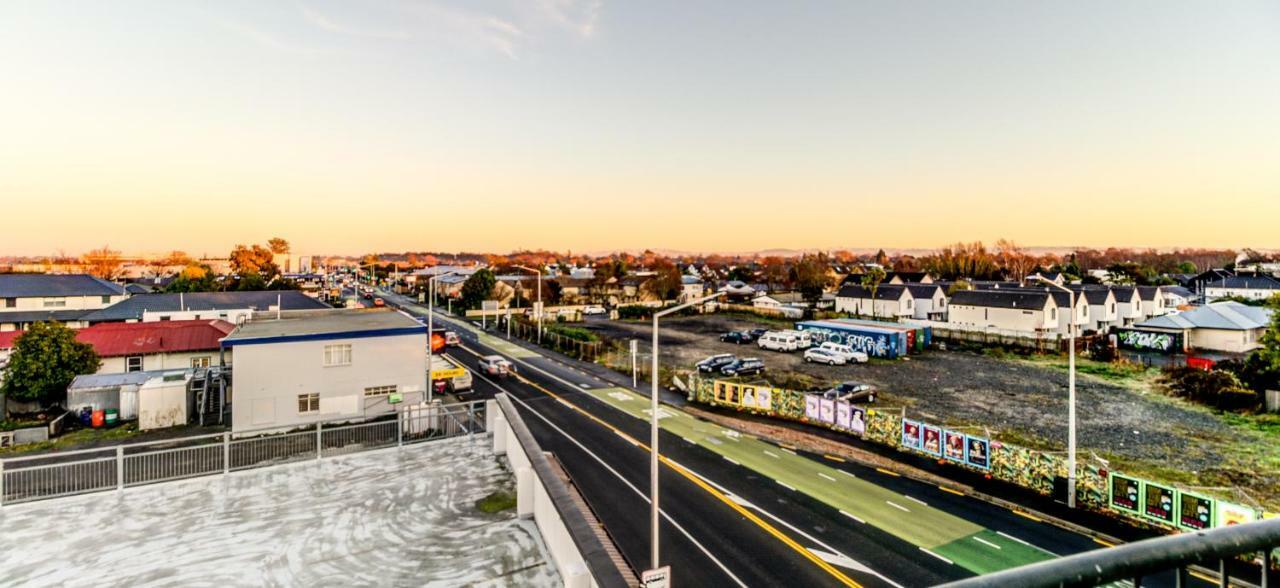 Parkview On Hagley Hotel Christchurch Exterior foto